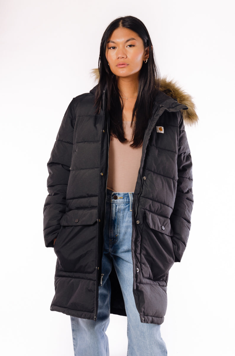Reversible Denim Fur Jacket - Stay Cozy and Stylish