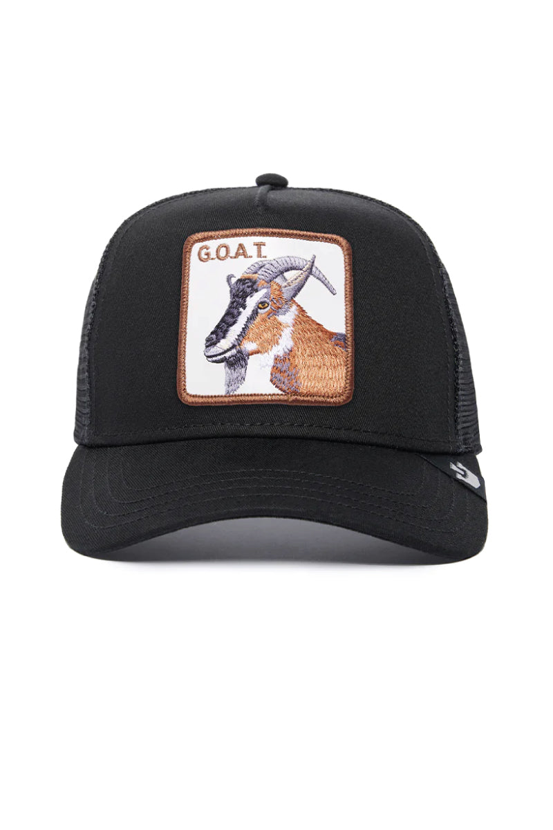 Goorin Bros. The GOAT The Farm Black Trucker Hat