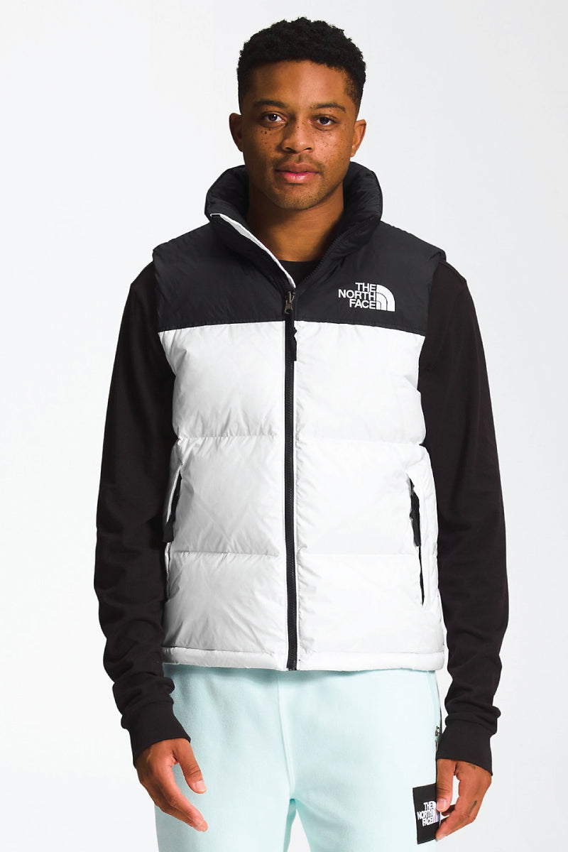 The North Face Women's 1996 Retro Nuptse Vest Gardenia White / Black