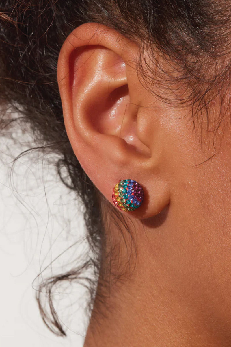 10mm Sparkle Ball Earrings