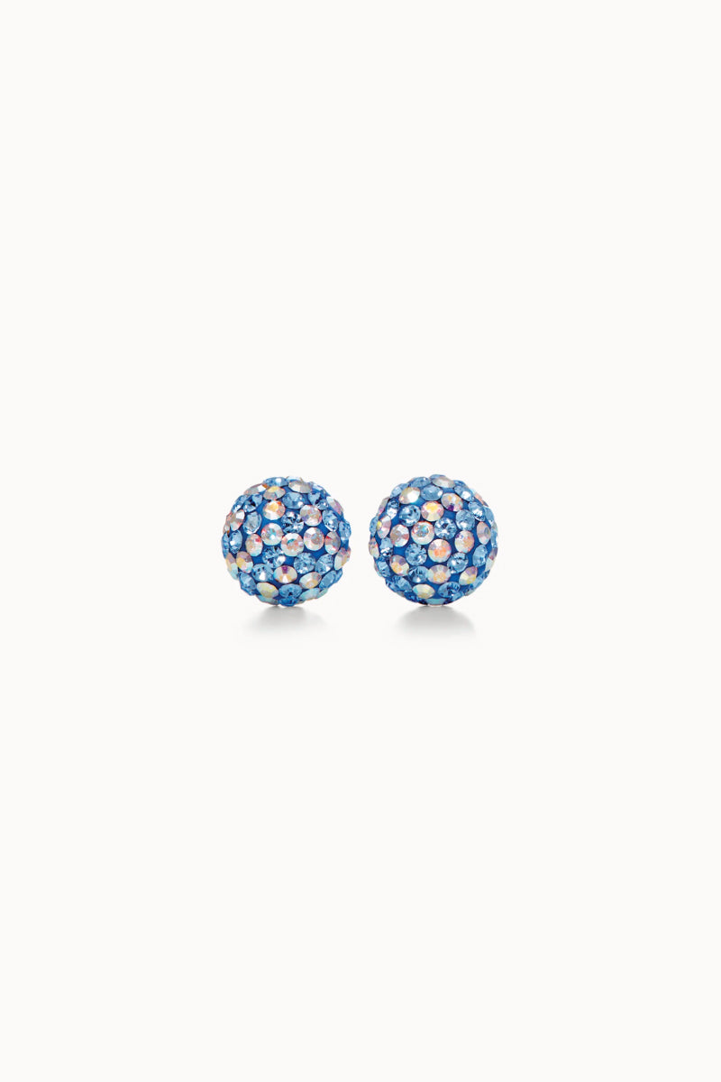 8mm Sparkle Ball Earrings- Skye