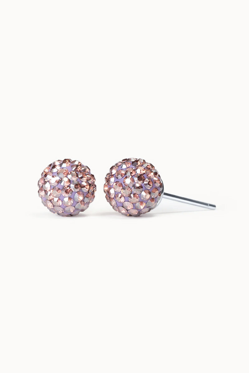 8mm Sparkle Ball Earrings - Tutu - TUT