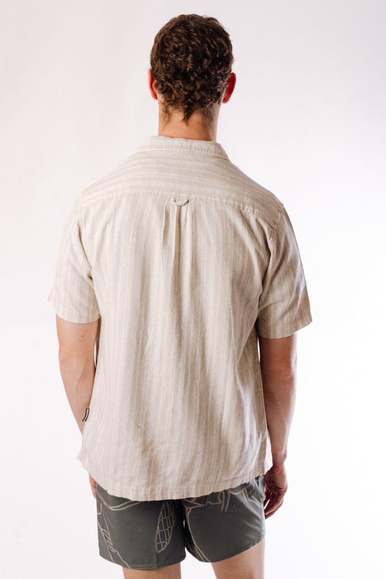 Apollo Linen Short Sleeve - TAN