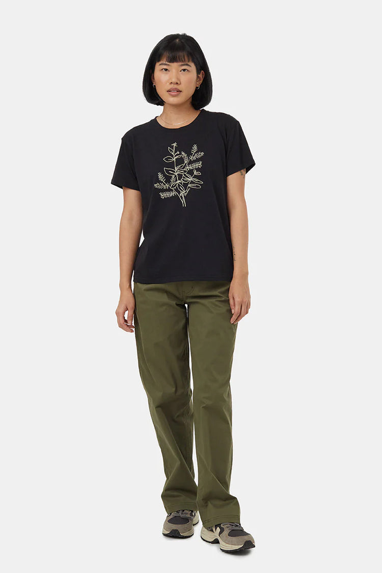 Autumn Flora Tee - BLK