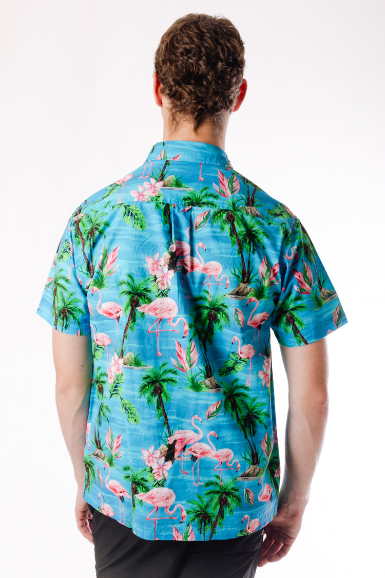 Azure Hour Short Sleeve Shirt - GRN