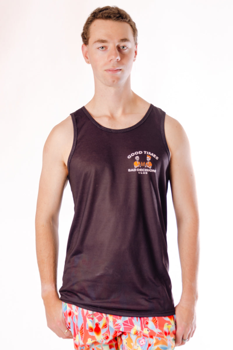 Bad Decisions Tank - BLK