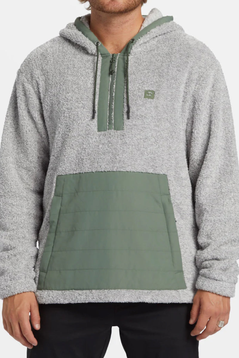 Badger 1/2  Zip Hoodie - GRH