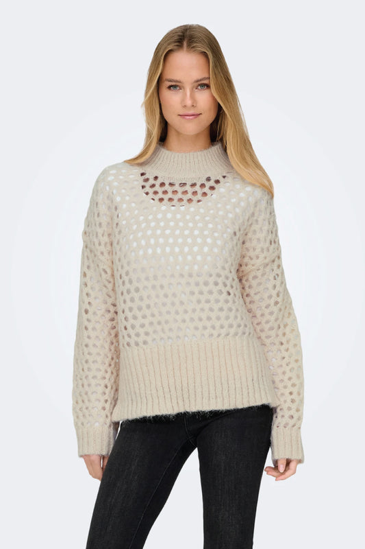 Billie Knitted Sweater - WHI