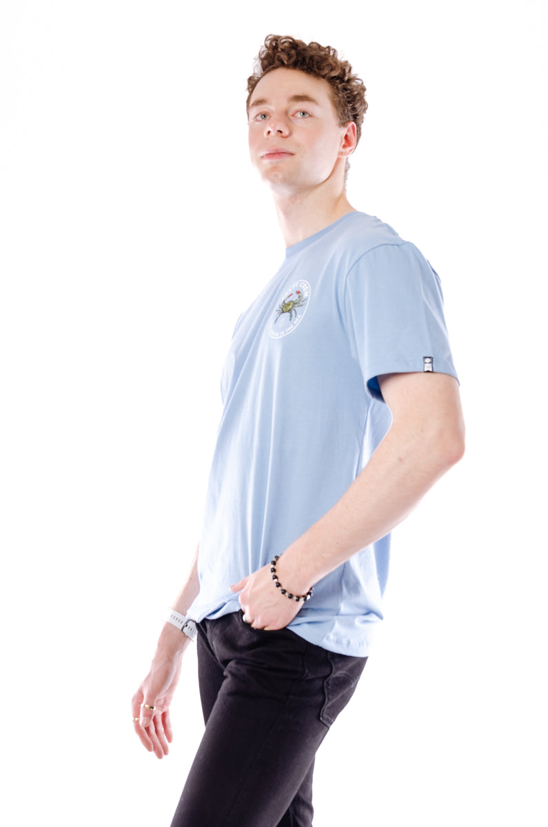 Blue Crabber Tee