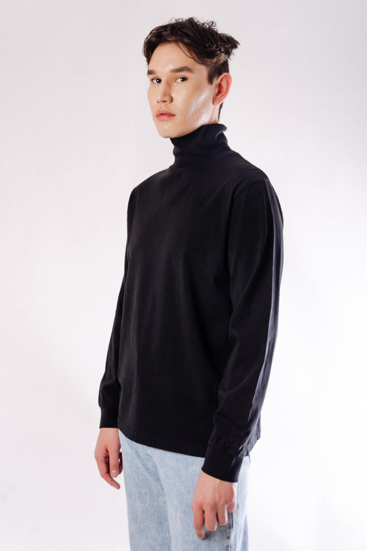 Boss Turtle Neck - BLK