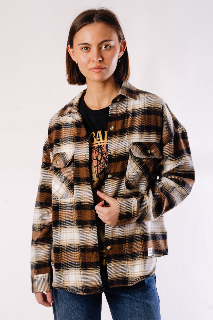 Bowery Classic Long Sleeve Flannel - PNB