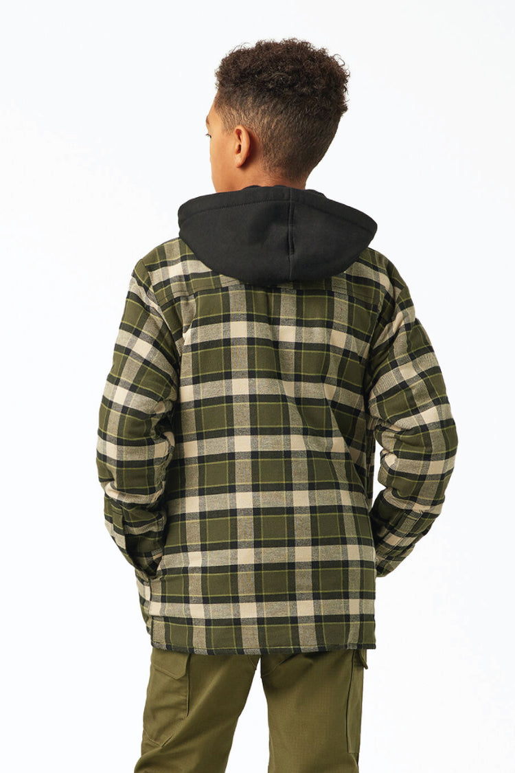 Boys Flannel Shirt Jacket - MOS