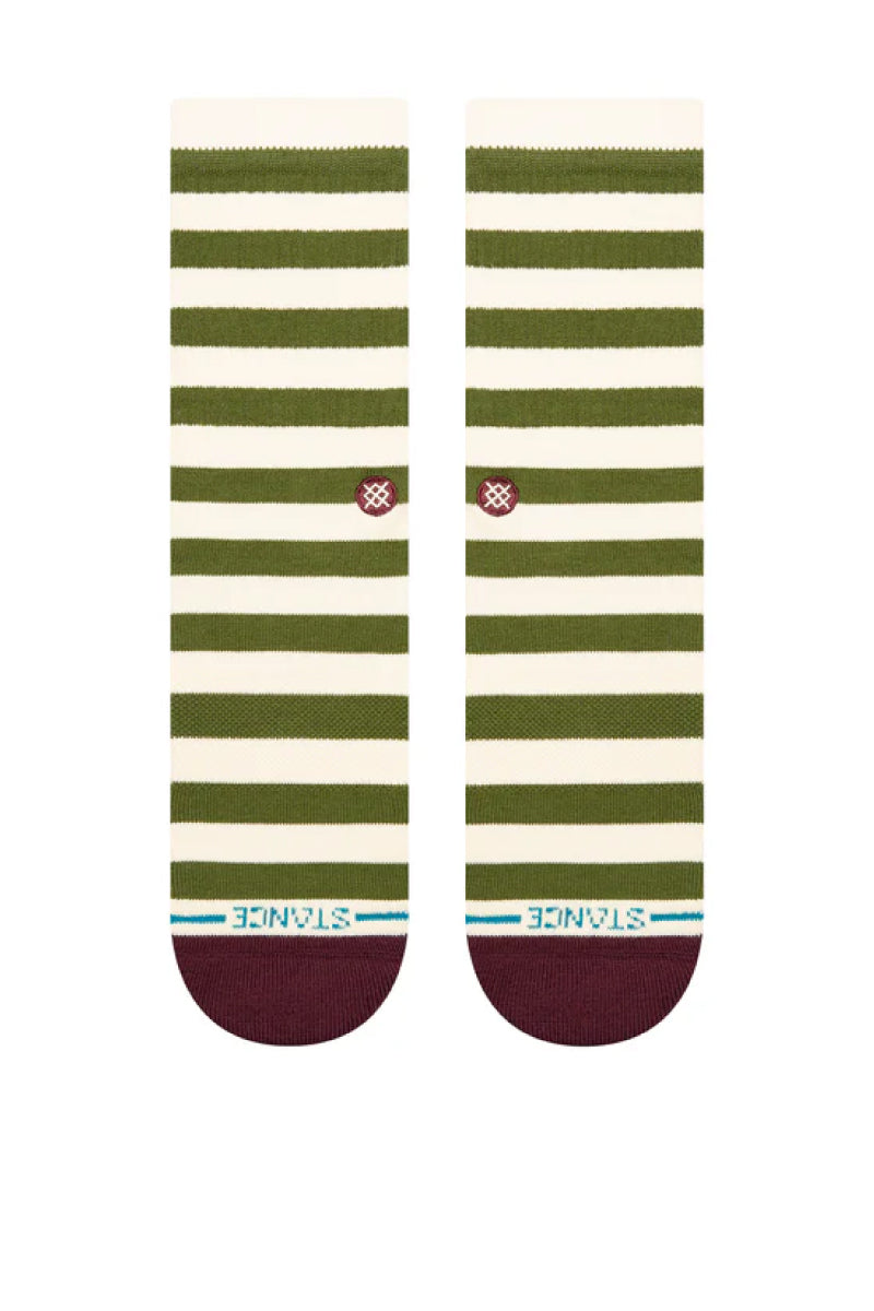 Breton Crew Sock - GRN