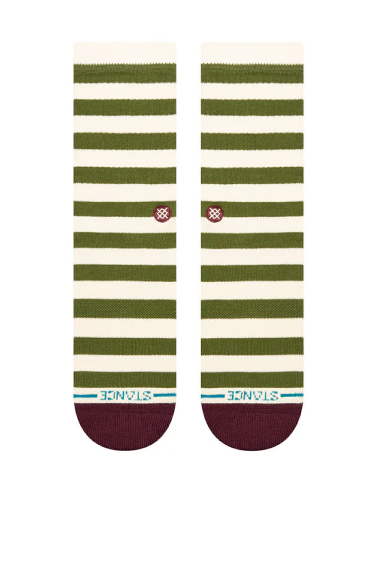 Breton Crew Sock - GRN