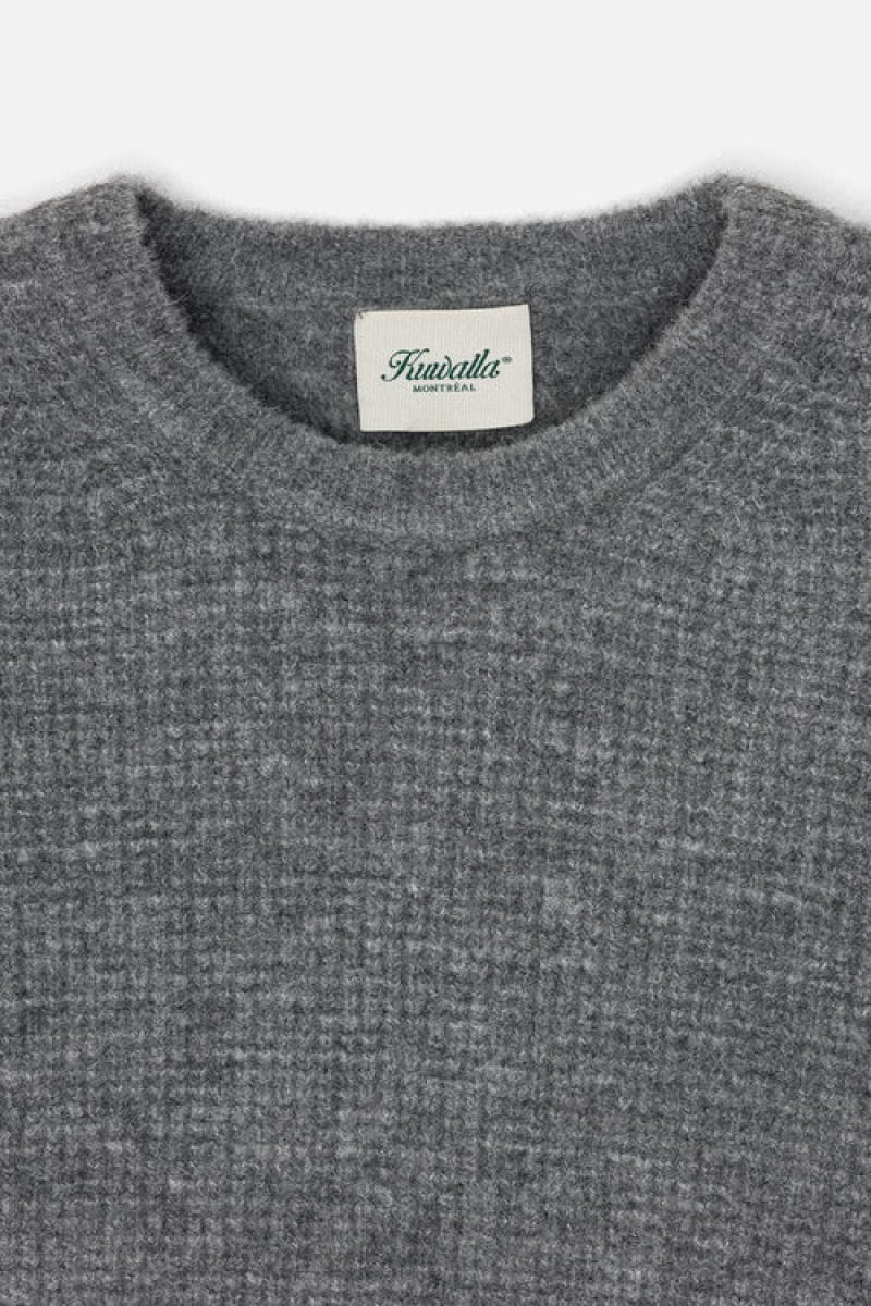 Brushed Knit Crew