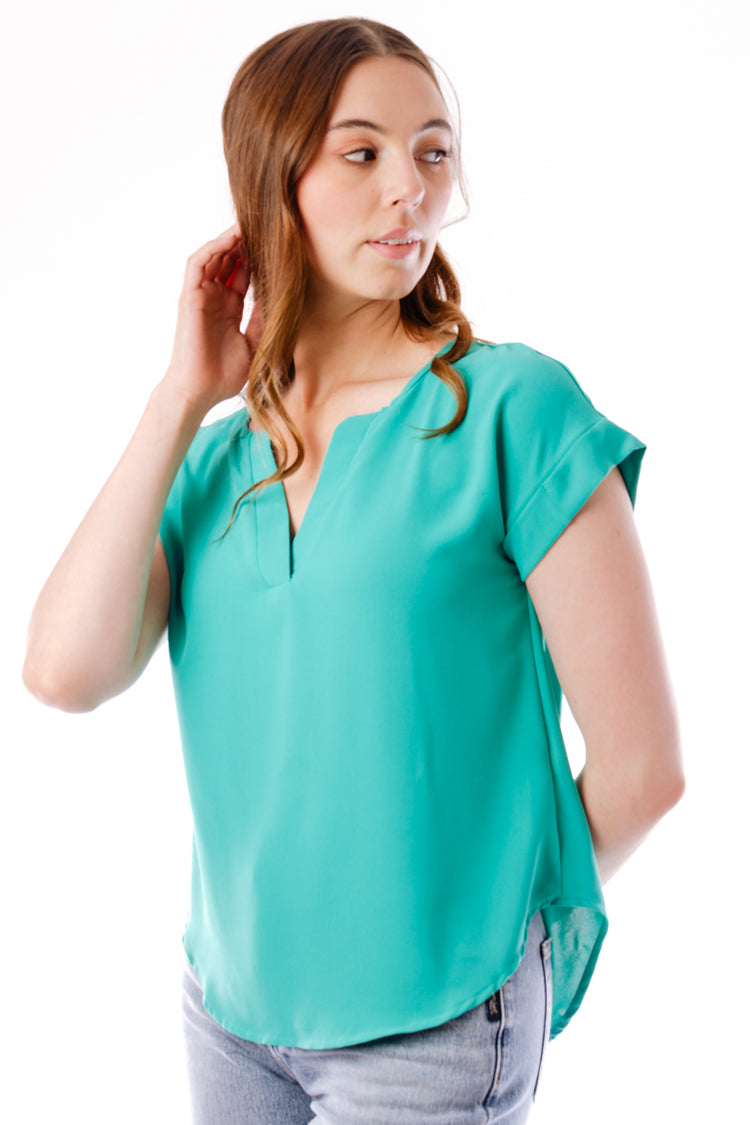 Button Top - GRN