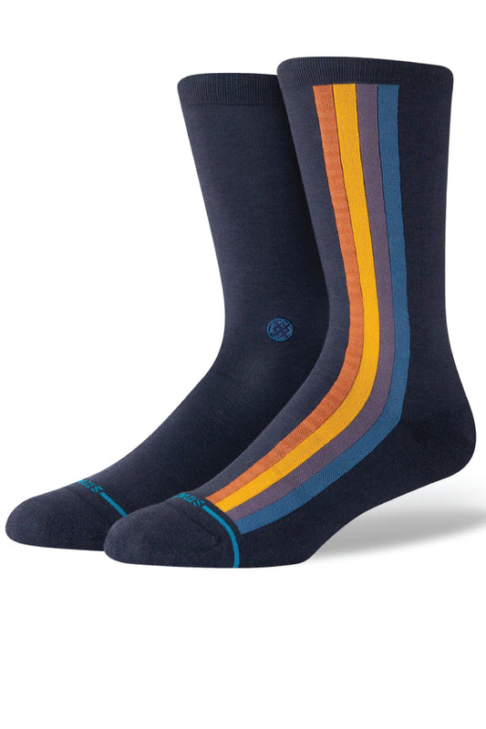 Camino Crew Sock - NVY