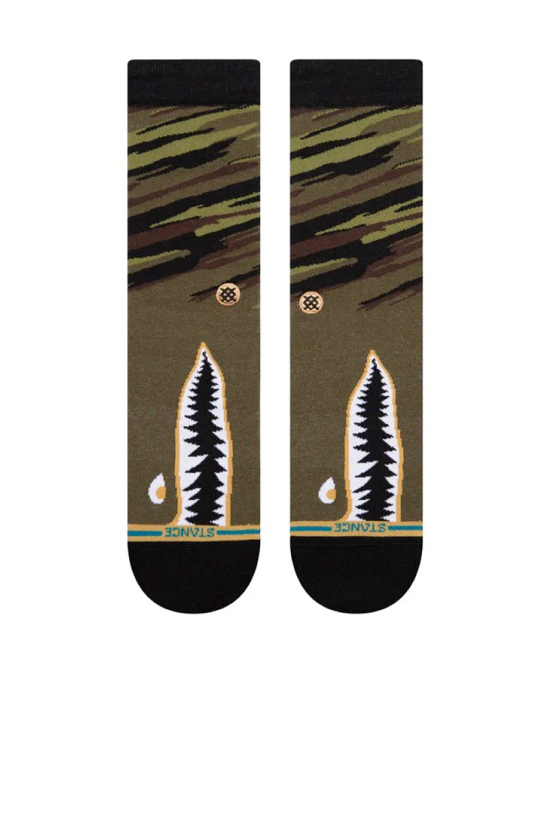 Camo Warbird Crew Sock