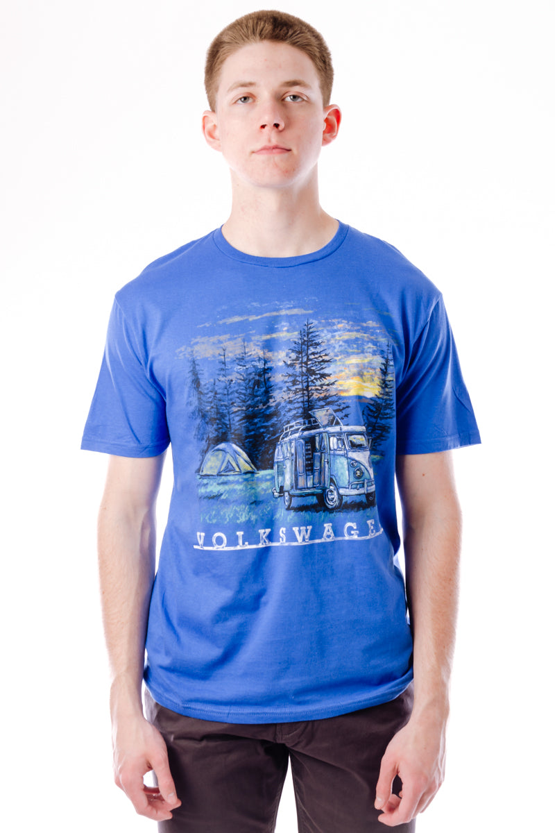 Camping Sunset Tee