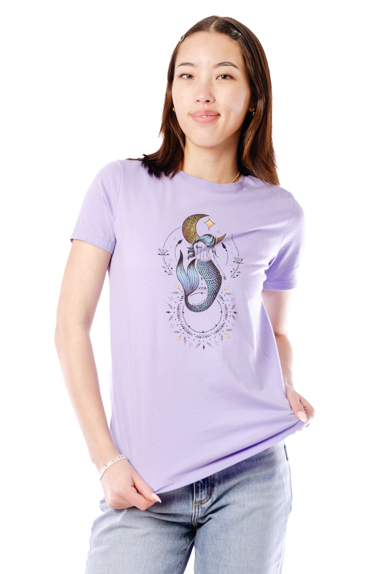 Celestial Mermaid Tee - LAV