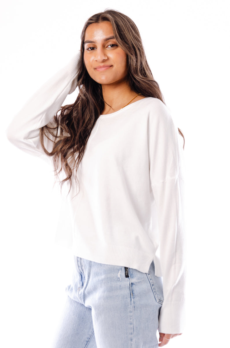 Centre Rib Sweater Tunic