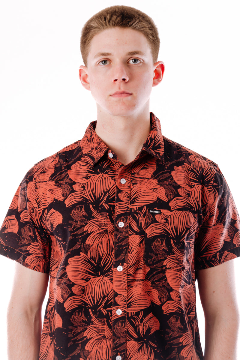 Charter Print Short Sleeve Woven Shirt