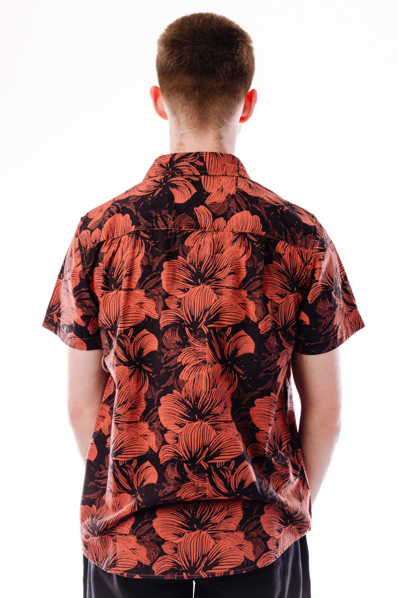 Charter Print Short Sleeve Woven Shirt