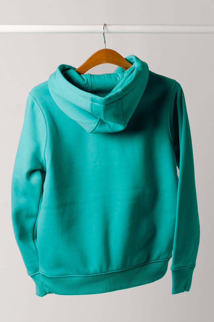 Clarksburg Graphic Sleeve Hoodie - AQU