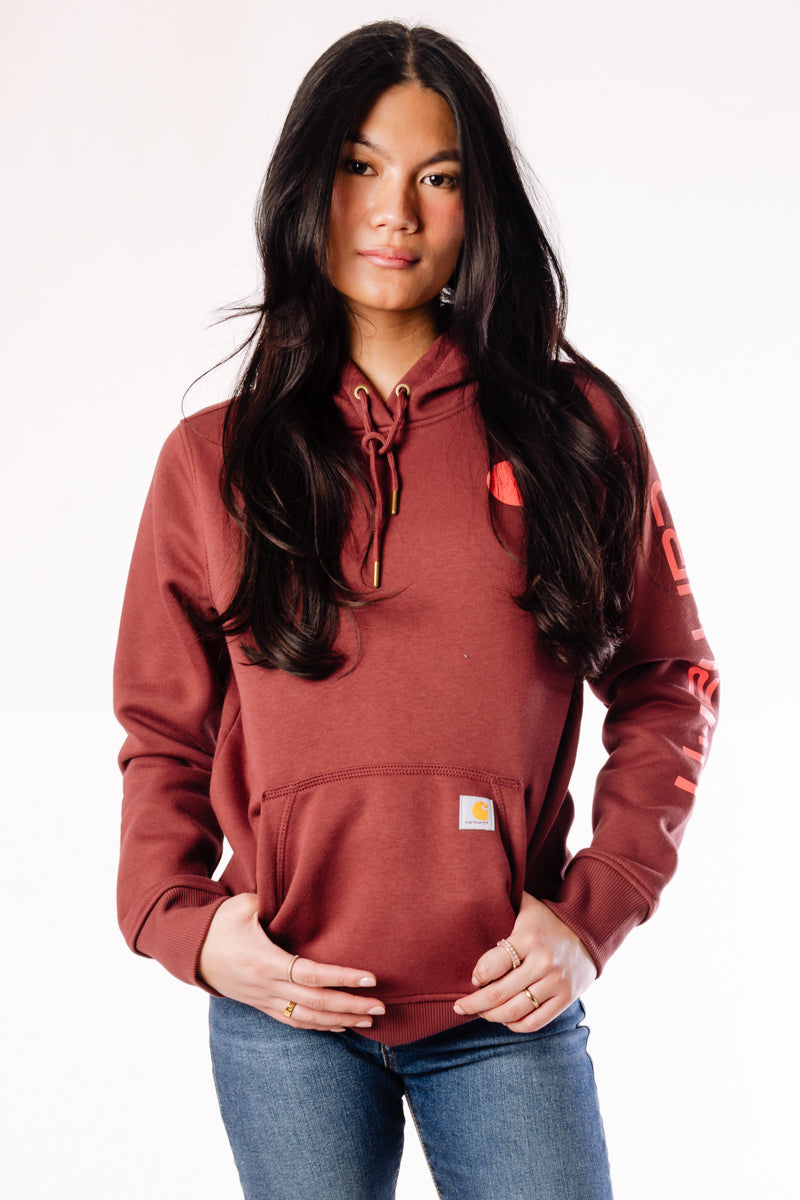 Clarksburg Graphic Sleeve Hoodie - BAR