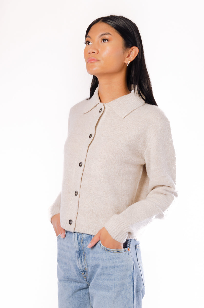 Collared Cardigan