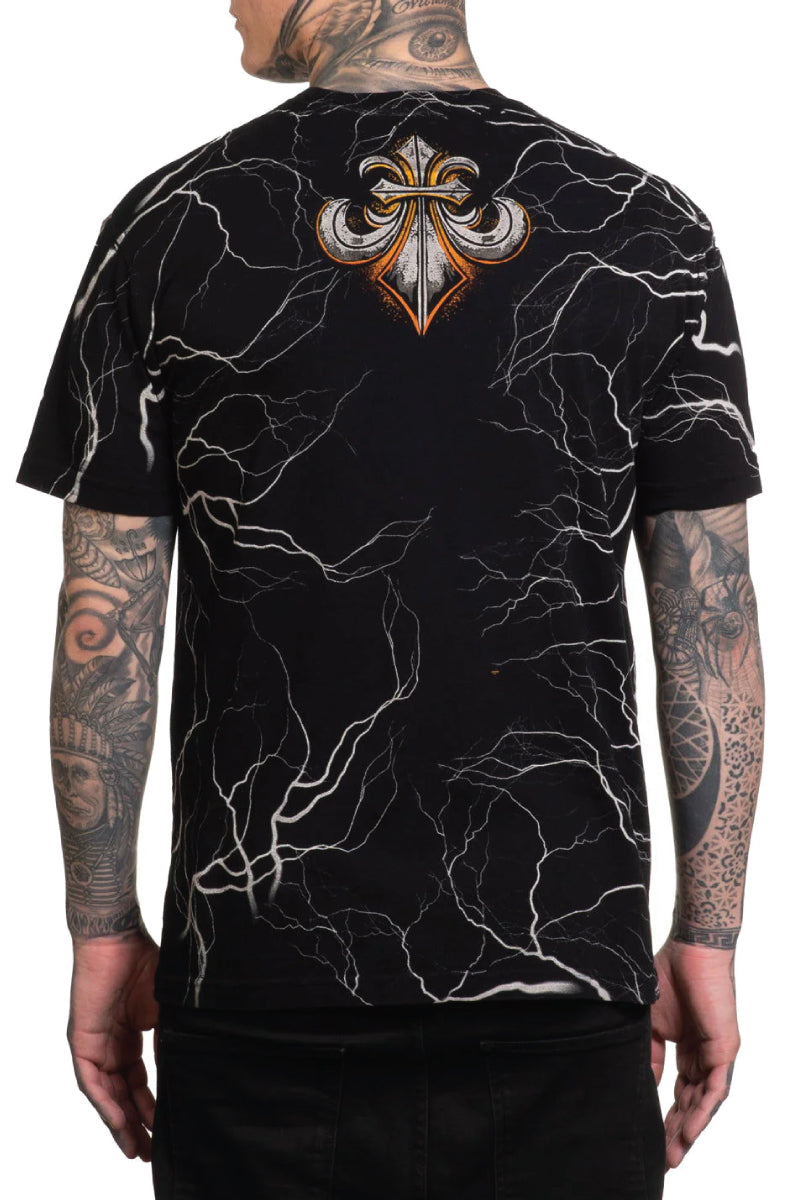 Cosmic Inferno Tee - BLK