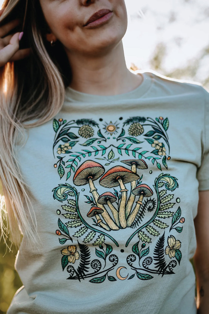 Cottage Mushroom Tee