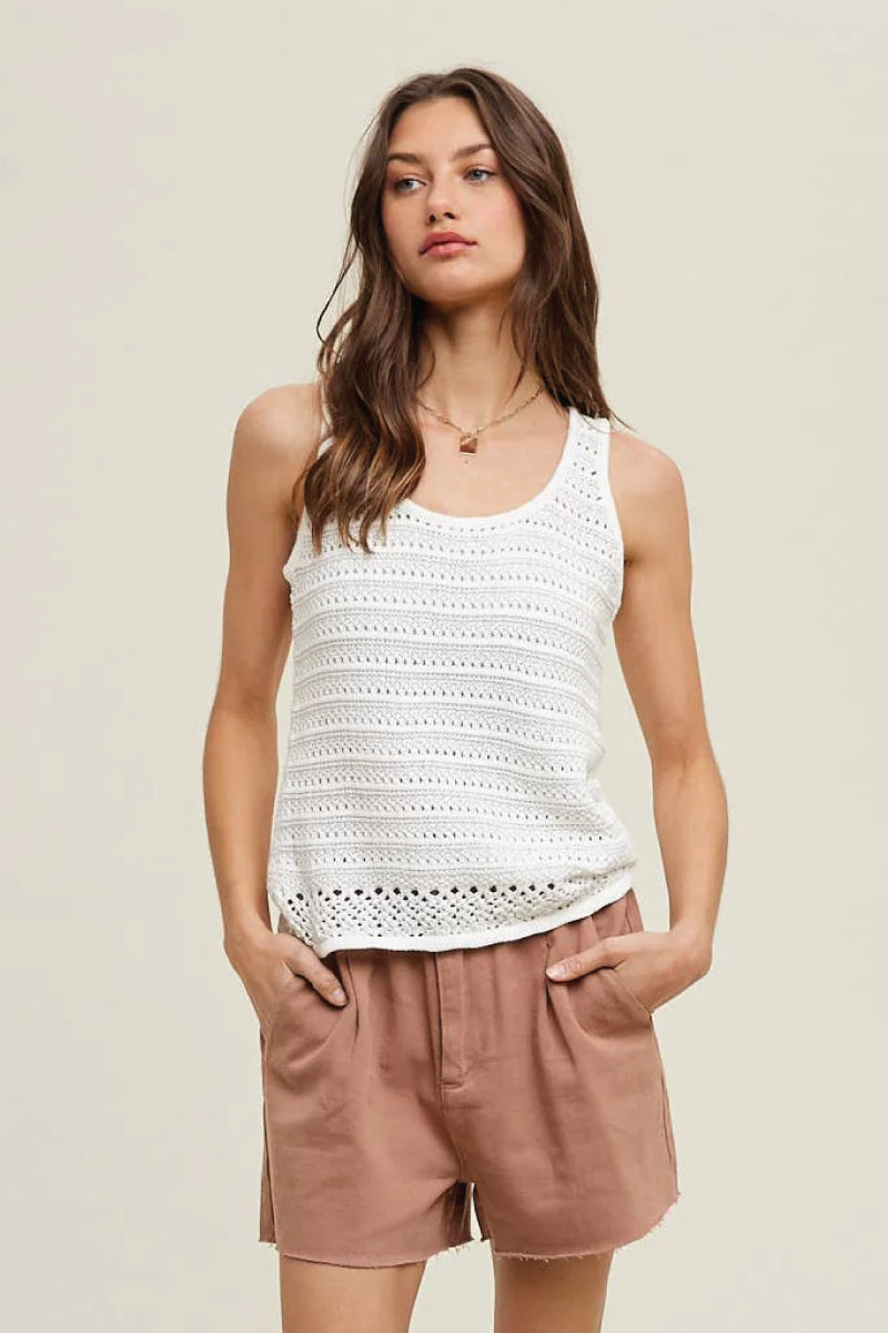 Crochet Sweater Tank