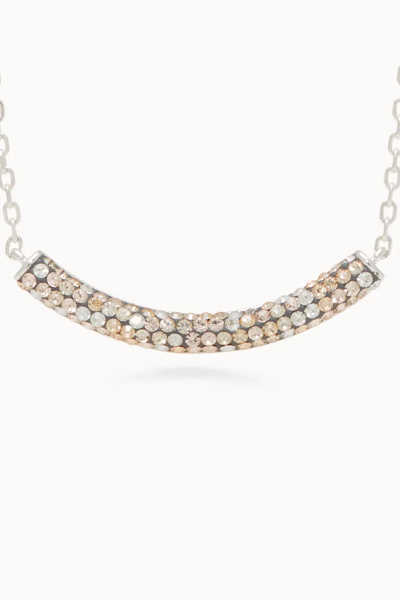 Curved Bar Necklace - Dancing Queen