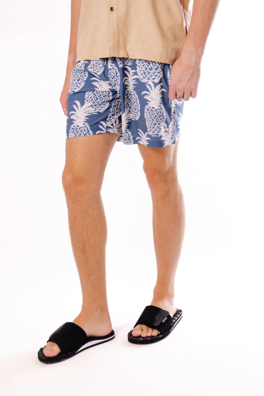 Delish Pineapple Swim Shorts - DEN