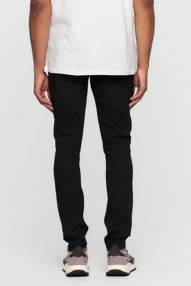 Destroyed Skinny Denim - BLK