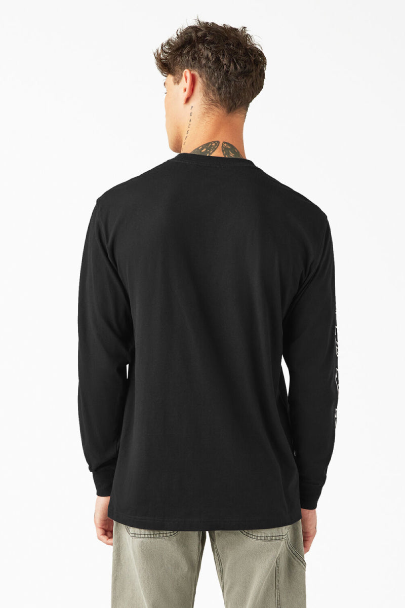 Dickies X Spitfire Long Sleeve Tee - BLK