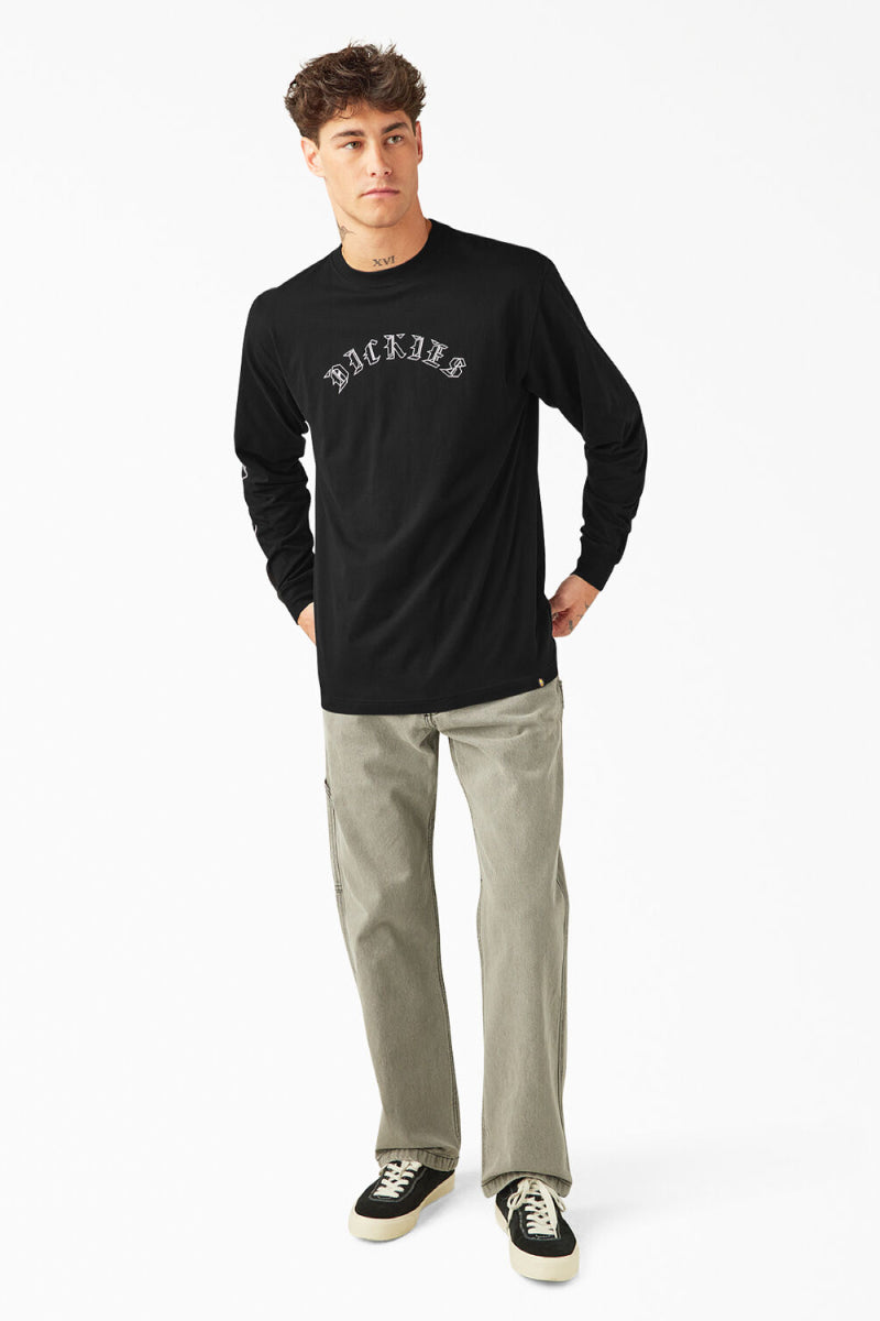 Dickies X Spitfire Long Sleeve Tee - BLK