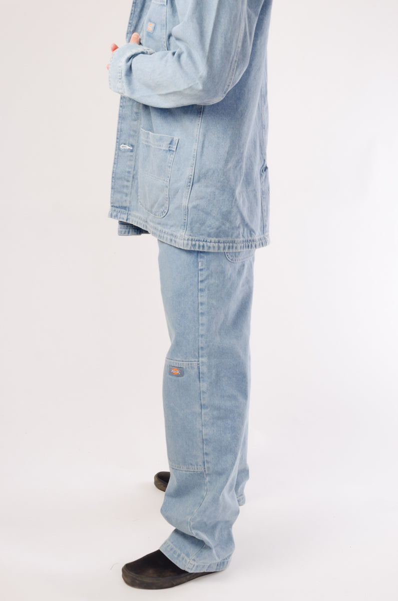 Double Knee Denim Pants