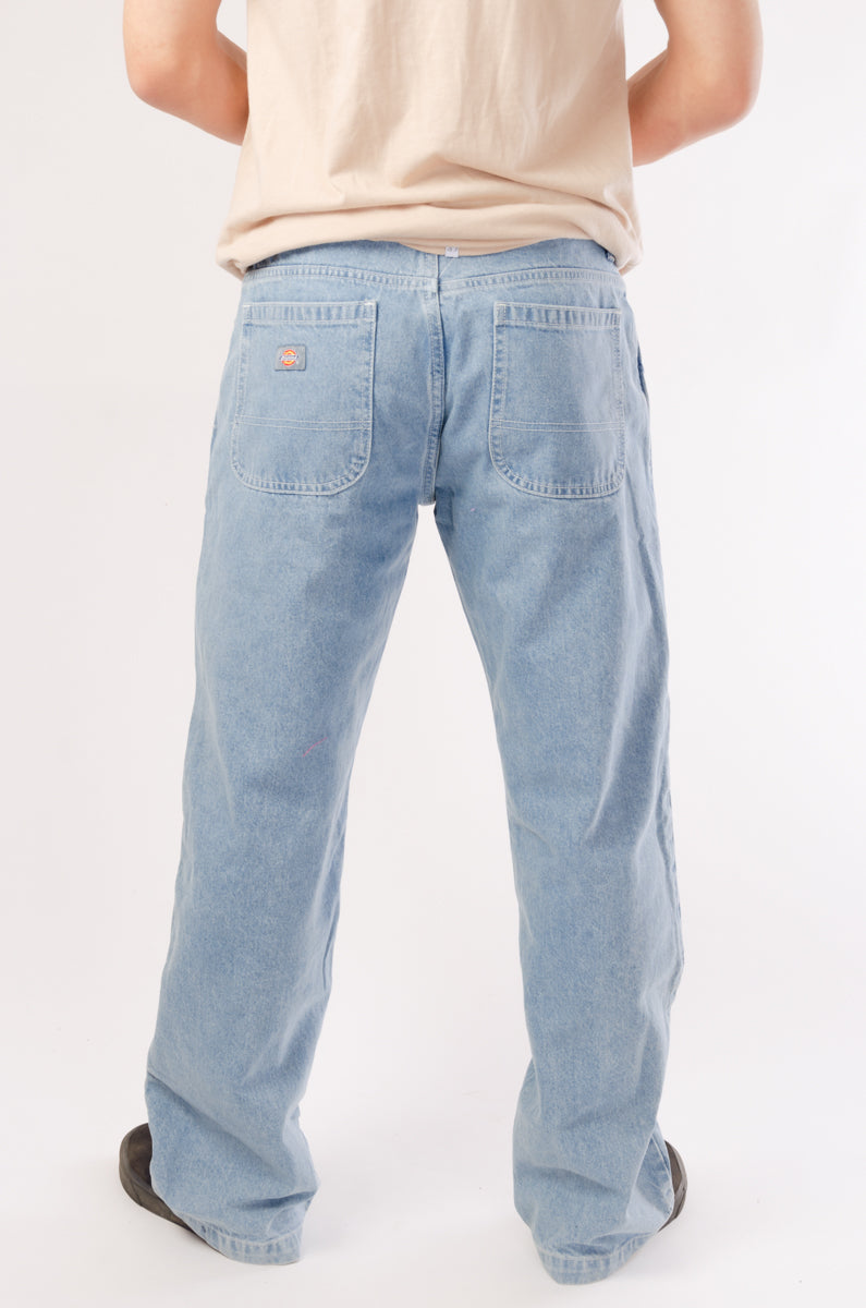 Double Knee Denim Pants