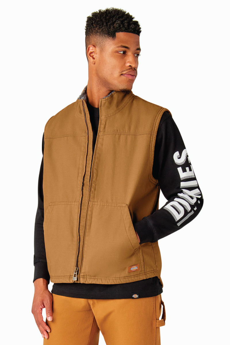 Duck Canvas Sherpa Vest