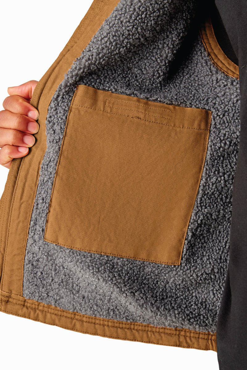 Duck Canvas Sherpa Vest