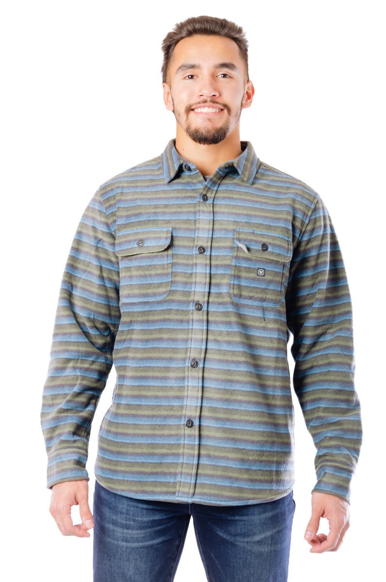 VISSLA Men's Eco-zy Polar Flannel | Below The Belt – Below The Belt Store