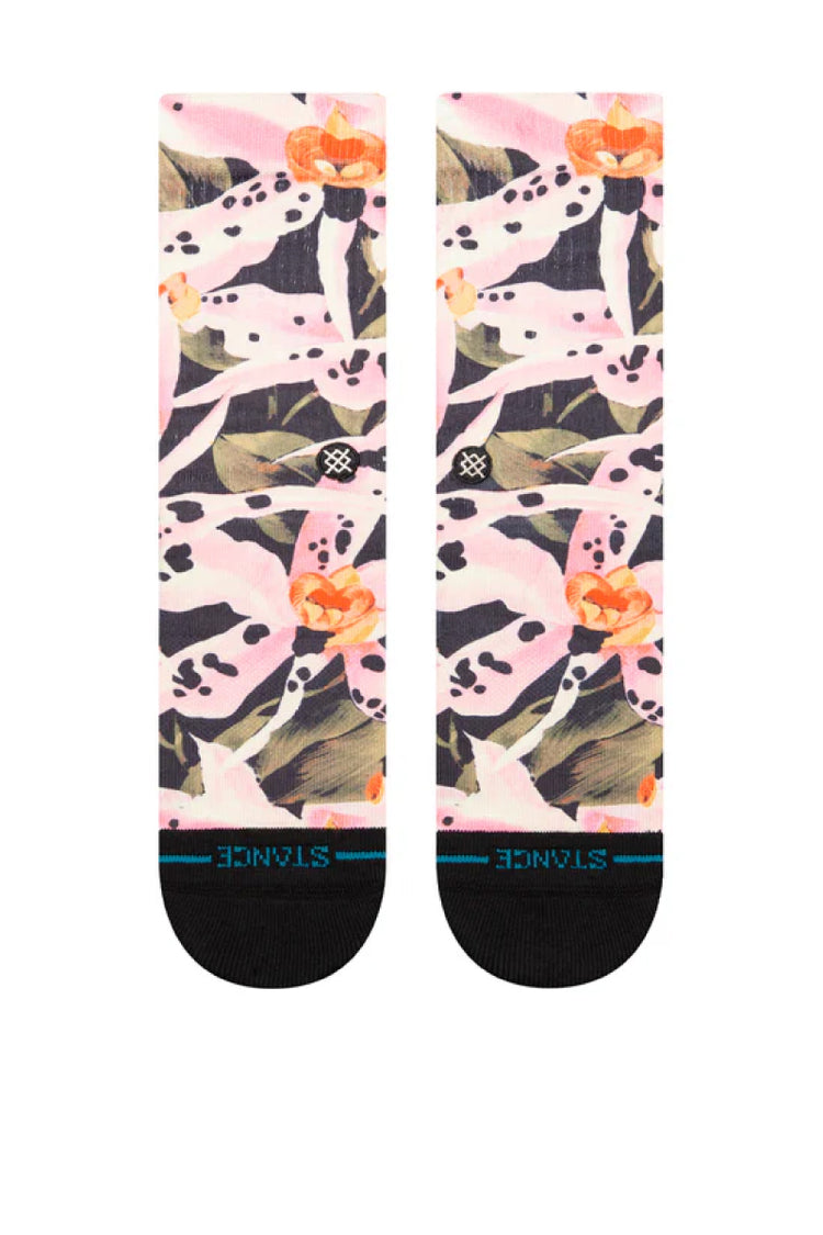 Encyclia Crew Sock - BLK