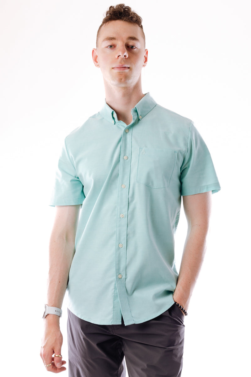 Everett Oxford Short Sleeve Shirt - DTA