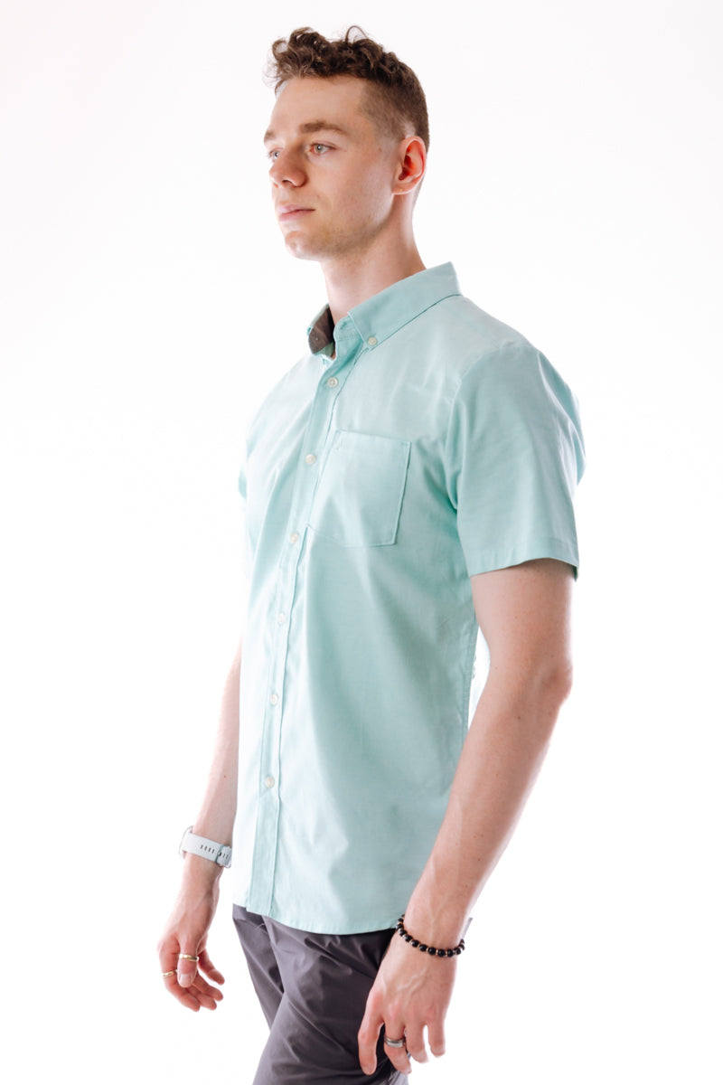 Everett Oxford Short Sleeve Shirt - DTA