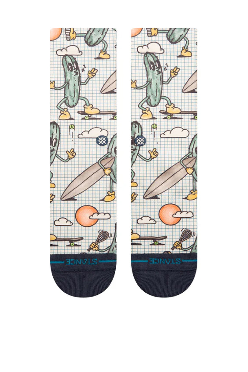 Feeling Pickled Crew Sock - CRM