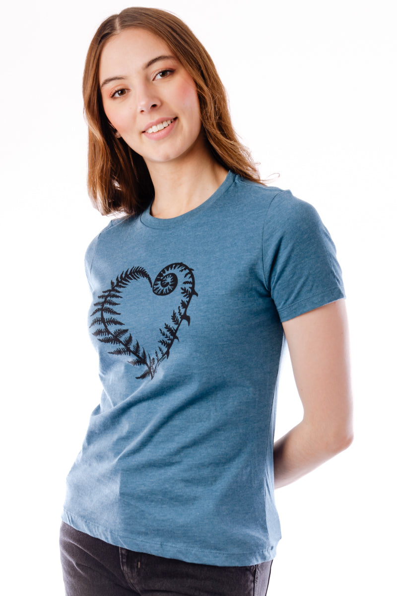 Fern Heart Tee - TEA