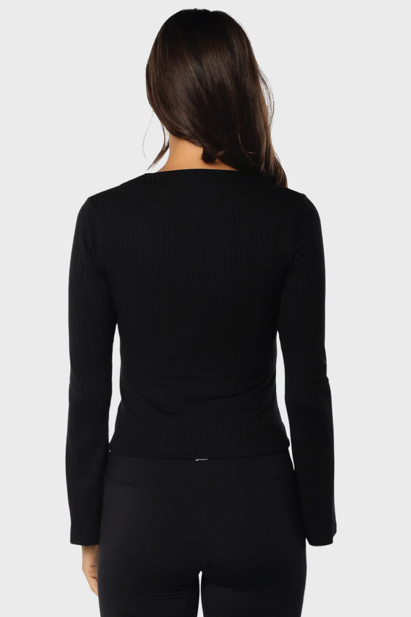 Flared Cuff Long Sleeve Shirt