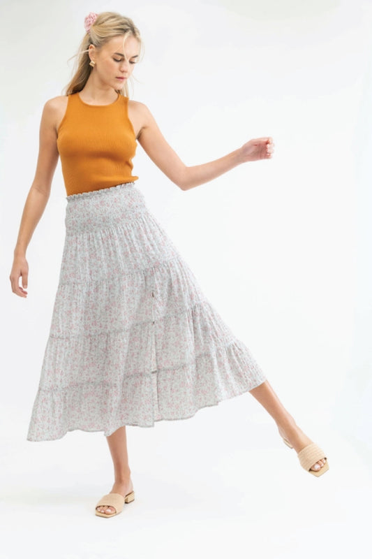 Floral Maxi Skirt - SAG